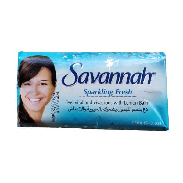 Нов-проект-1-14 Сапун Savannah Sparkling Fresh 1 бр 150гр - Image 1