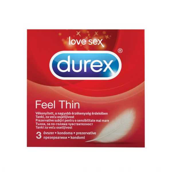 Нов-проект-1-22 Презервативи Durex Feel Thin 3бр - Image 1