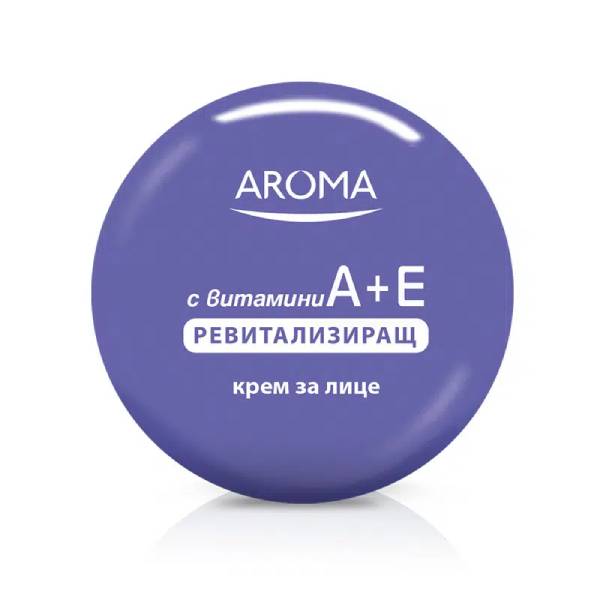 Нов-проект-1-51 Крем за лице AROMA ВИТАМИНИ A+E Ревитализиращ 75 мл - Image 1