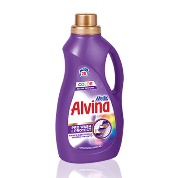 Нов-проект-10-10 Течен перилен препарат Medix ALVINA COLOR Deluxe Perfume 2.2л - Image 1