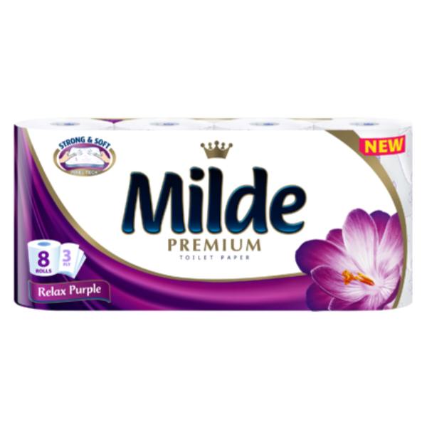 Нов-проект-13-7 Тоалетна хартия Milde Relax Purple 8бр - Image 1