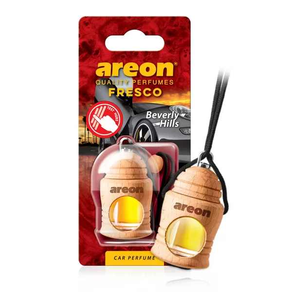 Нов-проект-19-2 Ароматизатор Areon Fresco течен Beverly Hills за Автомобили и Офиси - Image 1