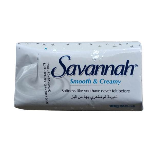 Нов-проект-2-10 Сапун Savannah Smooth and Creame 1 бр 150гр - Image 1