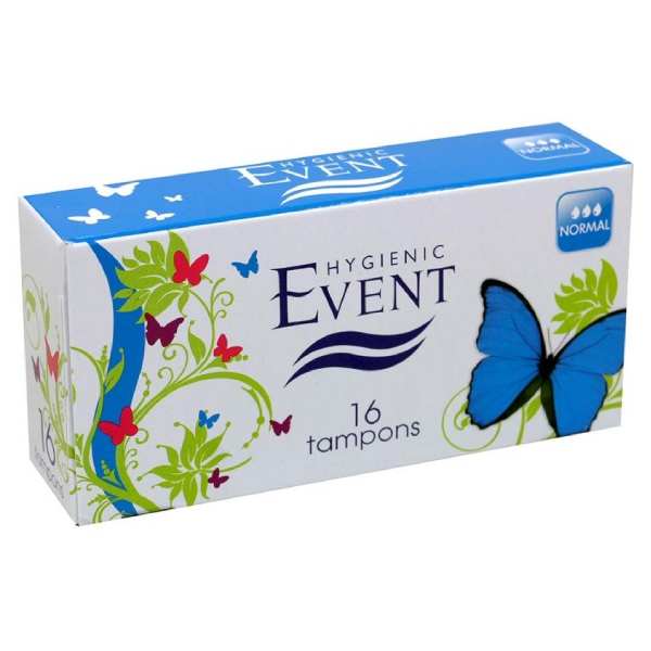 Нов-проект-2-11 Дамски тампони Event Normal 16бр. - Image 1