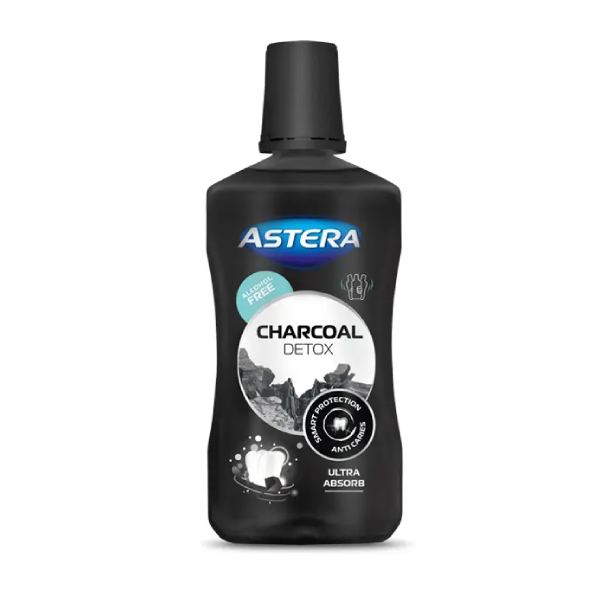 Нов-проект-2-45 Вода за уста ASTERA CHARCOAL Активен Въглен 500 мл - Image 1