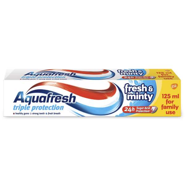 Нов-проект-2-7 Паста за зъби Aquafresh Fresh & Minty 125 мл - Image 1
