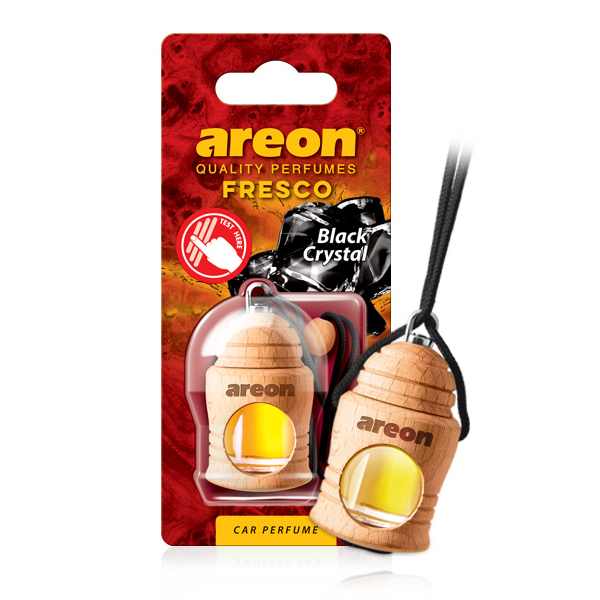 Нов-проект-21-2 Ароматизатор Areon Fresco течен Black Crystal за Автомобили и Офиси - Image 1