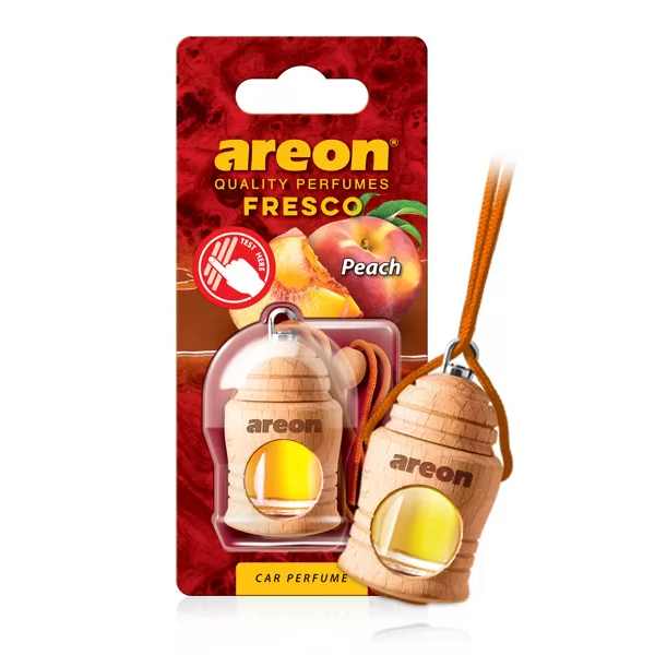 Нов-проект-28-2 Ароматизатор Areon Fresco течен Peach за Автомобили и Офиси - Image 1