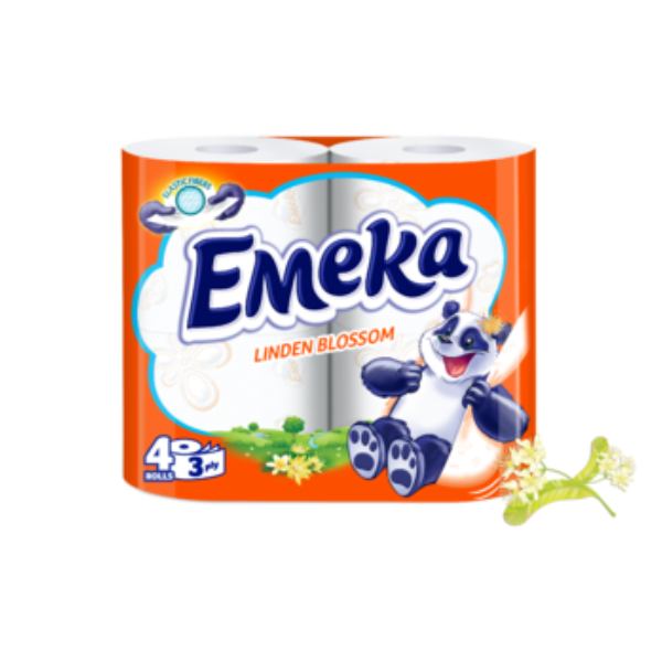 Нов-проект-3-18 Тоалетна хартия Емека Linden Blossom 4бр - Image 1