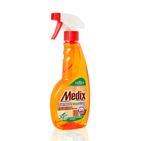 Нов-проект-3-35 Спрей за почистване на мебели Medix Expert Furniture Clean & Easy White Lily 350мл - Image 1