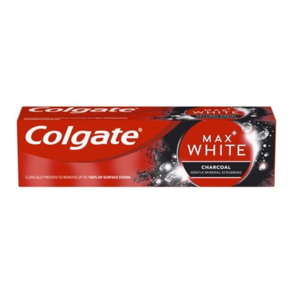 Нов-проект-3-9 Паста за зъби Colgate Max White Charcoal с активен въглен - Image 1